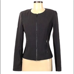 Calvin Klein Blazer Gray & Black sz 2